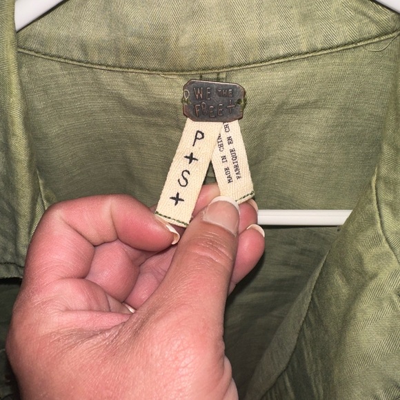 We The Free Sargent Floral Army Utility Jacket| Size:S| NWOT| MSRP: $177 - Picture 4 of 8